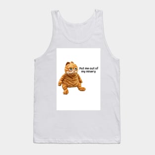 Put me out of my misery Garfield Tank Top